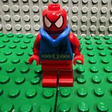 LEGO Marvel Super Heroes Scarlet Spider Minifigure - Set 76057 (sh0274 Authentic