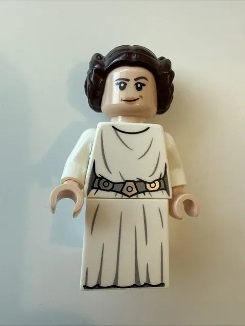 LEGO® Minifigure Star Wars sw1036 Princess Leia (White Dress Detailed Belt Skirt