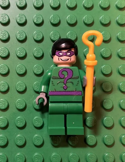 Batman 1 2006 Riddler OGP Custom Minifigure Bat017 (7785)