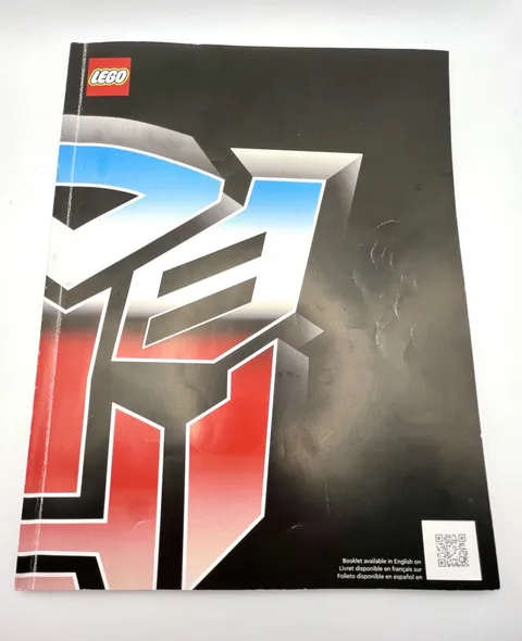 LEGO Booklet Only Transformers 10302 Optimus Prime Manual