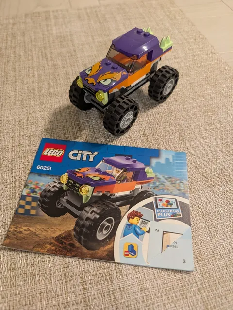 LEGO City Race 60251 Monster Truck Complete