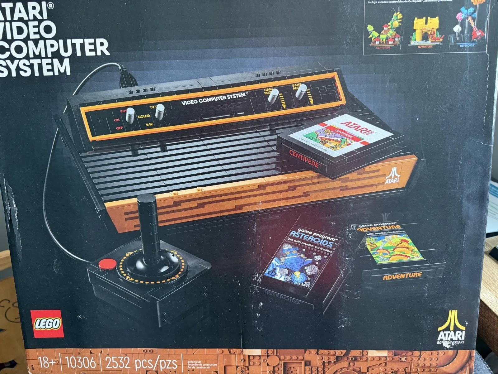 LEGO Icons 10306 Atari 2600 Complete w/ Box & Instructions - Retired