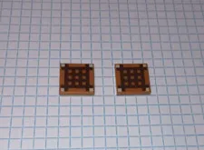 2 Genuine Lego Minecraft Crafting Table Top Grid Pattern print on Medium Nougat