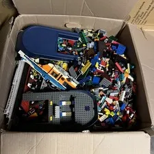LEGO 92 lbs Pounds Random Parts Pieces Building Unsorted Bulk
