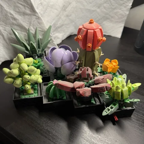 LEGO Botanicals Succulents 10309 No Instructions or Box