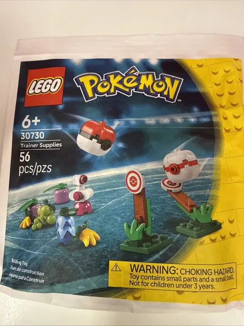 LEGO  Pokémon Trainer Supplies Paper Bag 30730 - In Hand!   (NEW & SEALED)