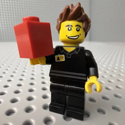 Store Employee Minifigure - LEGO 100 LEGO Stores North America Promo gen132
