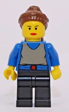 Lego Star Wars Padme Naberrie (Amidala) Yellow Head Minifigure 7131 7171 sw0025