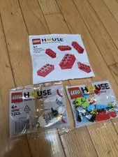 LEGO House Lot 40296, 40790, 400044, 6 Bricks, Build Your Meal, Chef, Denmark