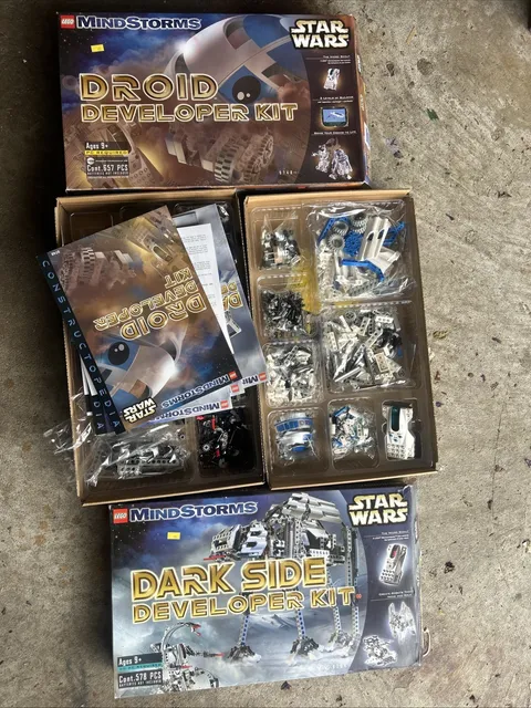 Lego Mindstorms: Darkside Developer Kit and Droid Developer 9748 9754 Star Wars
