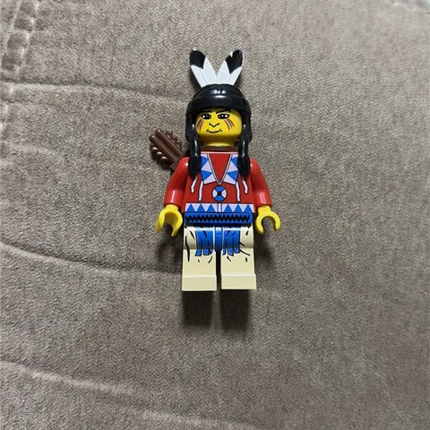 Western Indian 2 - Black Quiver From Lego Set #6748 Boulder Cliff Brown Arrows