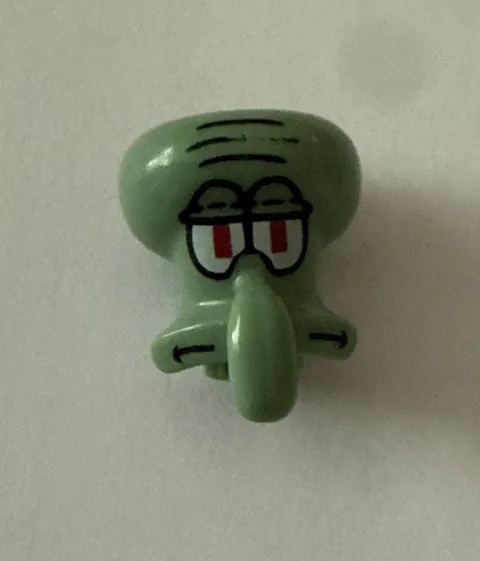 LEGO Squidward Minifigure Head Green SpongeBob SquarePants Set 6114