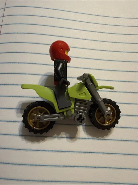 Lego Mini figure Dirt Bike