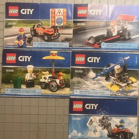 LEGO Creator Mini Instruction Manuals Lot of 5 LEGO City