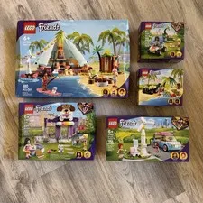 LOT OF 5 LEGO FRIENDS Sets (41700, 41691, 41443, 41697, 41442) NEW & SEALED