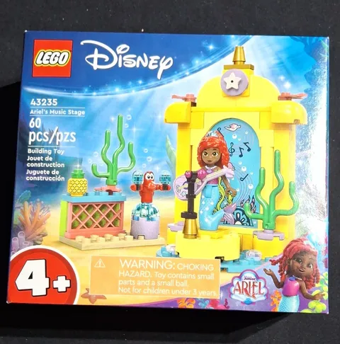 LEGO Disney Ariel's Music Stage 43235 The Little Mermaid 60 pcs Age 4+ Learn