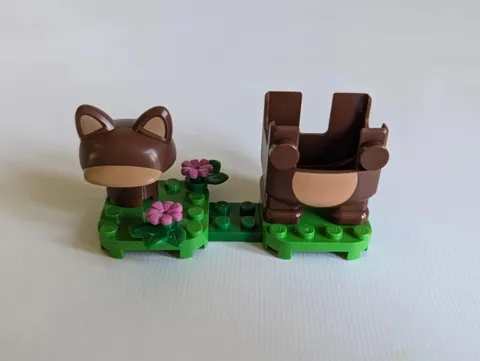 LEGO 71385 Super Mario Tanooki Power-Up Pack Complete All Pieces Ex Condition