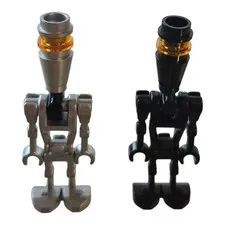 LEGO® Minifigure Star Wars sw0229 Assassin Droid (Silver) lot 2 good condition