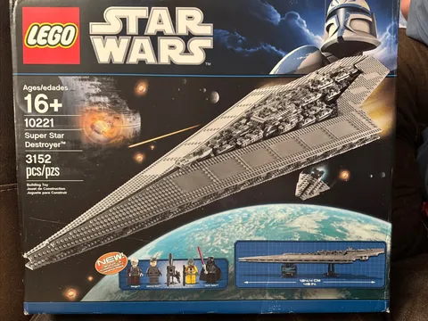 LEGO Star Wars 10221 Super Star Destroyer. New. Open Box. Inner Boxes Sealed