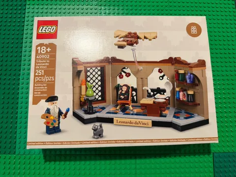 LEGO 40902 Tribute to Leonardo da Vinci GWP - New & Sealed