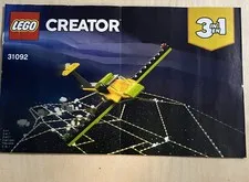 LEGO Creator #31092 Plane Adventure Instruction Manuals ONLY No Legos