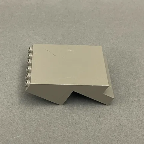 Lego 30156 Sloped Panel Old Dark Gray Replacement Part Piece