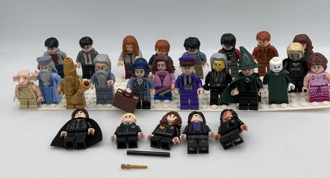 LEGO Harry Potter Minifigure Lot 25 Slytherin Dobby Voldemort Harry