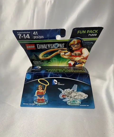 LEGO Dimesions 71209 Wonder Woman Fun Pack 41 Pieces Set New Sealed in Box *Read