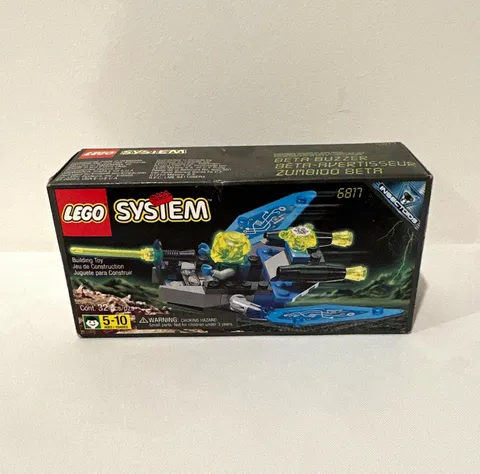 LEGO System UFO Beta Buzzer 6817 Complete Set 32 pcs Box 5-10