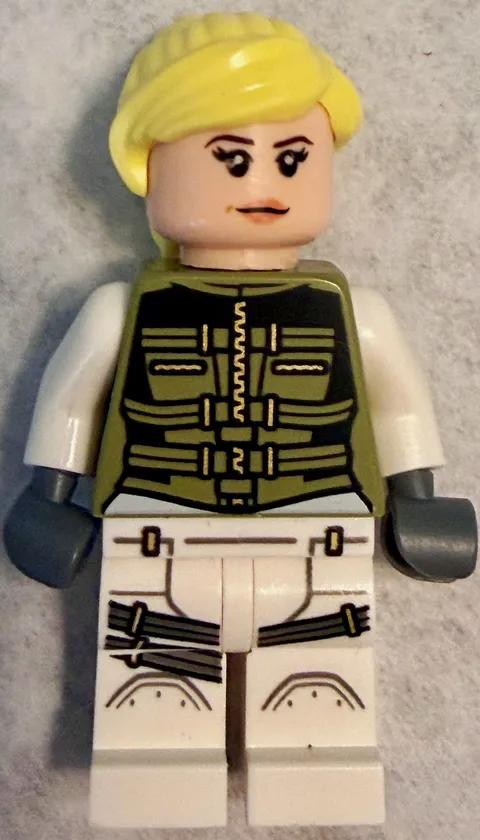 LEGO Marvel Yelena Belova Black Widow Minifigure sh0630 w/ 2 Heads