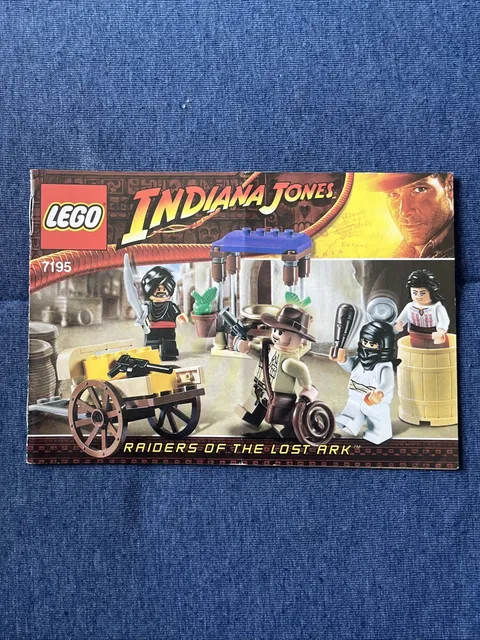 Lego Indiana Jones Manual For Set 7195 Ambush In Cairo
