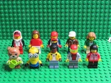 Lot Lego CITY minifigs Minion Animal crossing jurassic world RL67