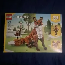 LEGO Creator 3 in 1 Forest Animals: Red Fox 31154 667pcs Ages 9+ Set