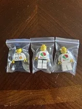 Vintage Octan And Shell Lego Mini Figures Lot Of 3