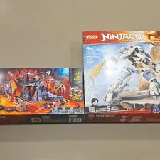 Retired LEGO NINJAGO  71738 and 71717 
