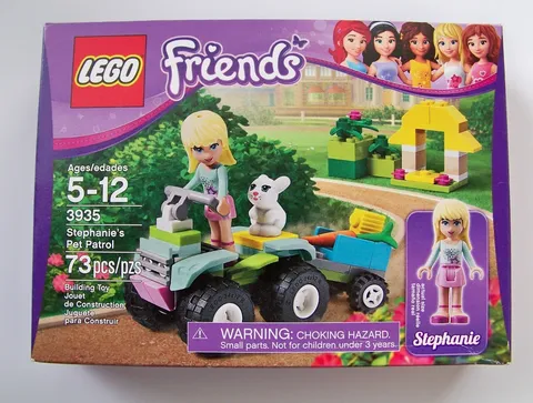 Lego Friends 3935 Stephanie's Pet Patrol NEW quad bike rabbit  atv