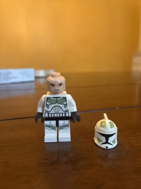 Lego Star Wars Clone Trooper Horn Company Sand Green Minifigure sw0298