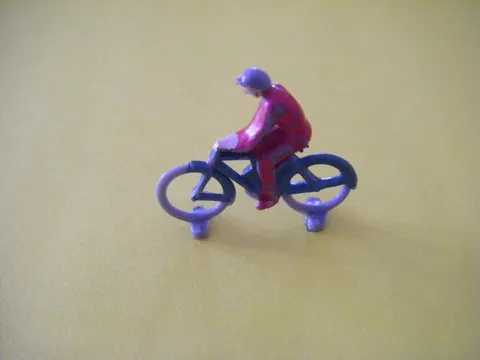 LEGO Mursten Bicycle Touring Style 1950's 50's Vintage RARE Nice Hand-painted