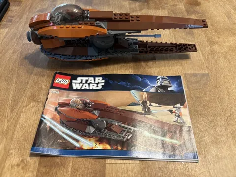 LEGO Star Wars: Geonosian Starfighter (7959) Vehicle Only w/Inst - READ DESC