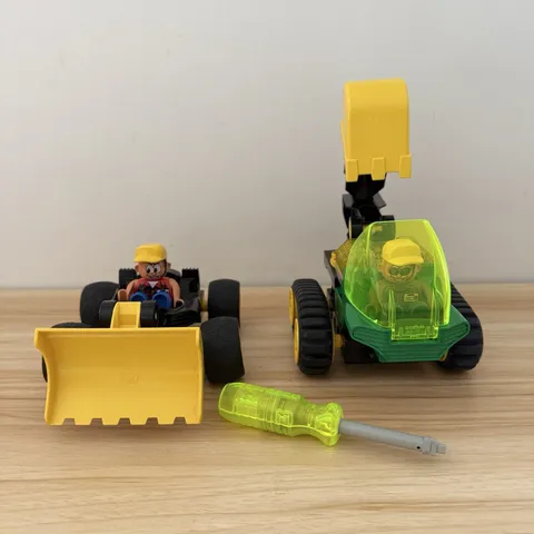 Lego Duplo 2913 Vintage Action Wheelers Tread Trackers Complete Toys R Us Excl