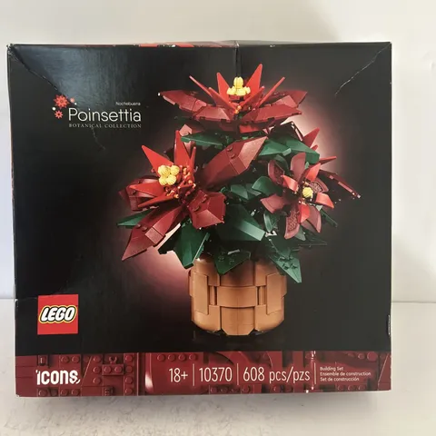 LEGO Icons Poinsettia 10370 Botanical Collection New Sealed