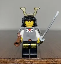  White Shogun Ninja Castle LEGO® Minifigure 