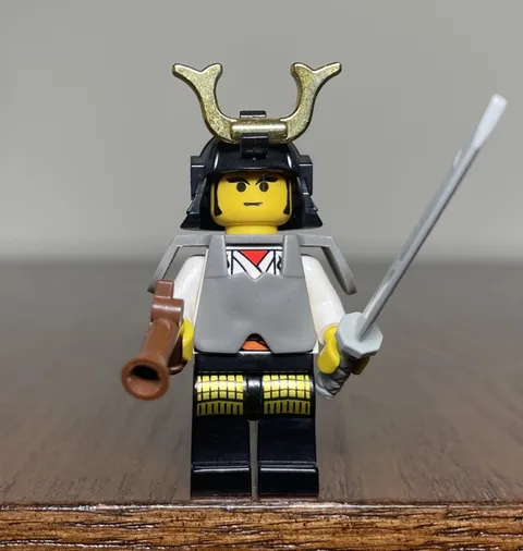  White Shogun Ninja Castle LEGO® Minifigure 