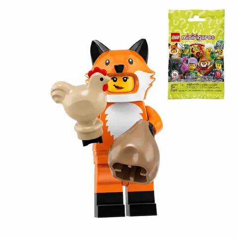 LEGO Series 19 Collectible Minifigures 71025 - Fox Costume Girl (SEALED)
