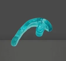 LEGO TRANS LIGHT BLUE 27393 Wave Rounded Energy +Bar Handle / power blast 🗲 1pc