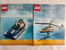 LEGO Creator 31011 Aviation Adventures 3-in-1 - Building Instruction Manual ONLY