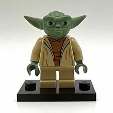 LEGO Star Wars Yoda Clone Wars White Hair sw0446