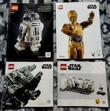 LEGO Star Wars Instruction Manuals Lot 75308 75375 75387 75398 Books Only OEM