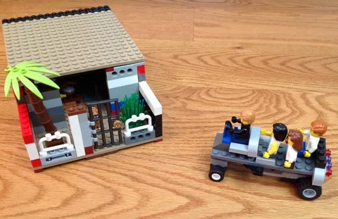 GENUINE LEGO MINIFIGURE FAMILY DOG FOOD HOUSE BRICKS BLOCKS BUILDING TOY LOT MOC