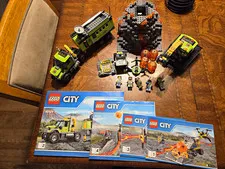 LEGO City Volcano Explorers 60124 Volcano Exploration Base